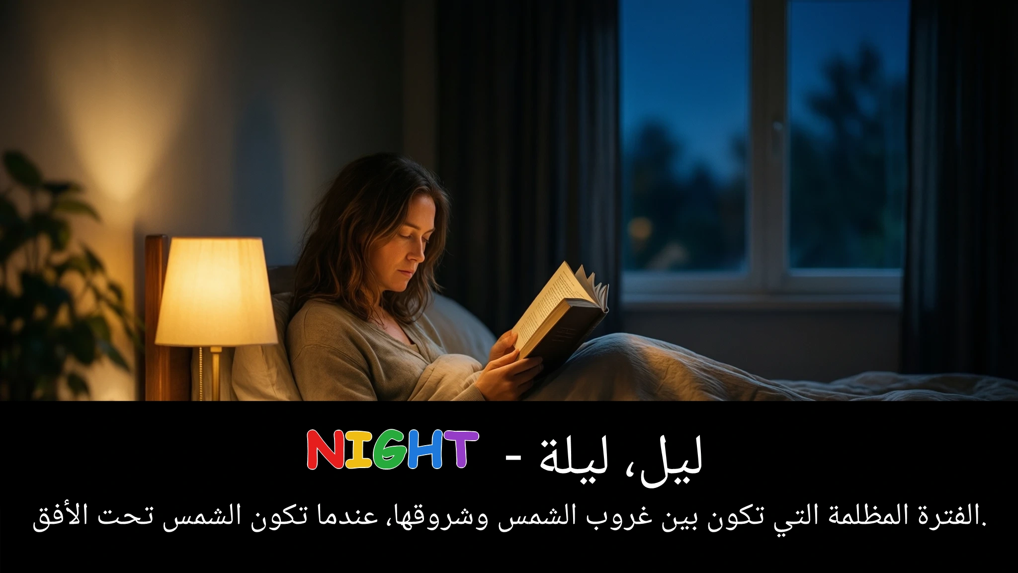 Arabic Illustration for night